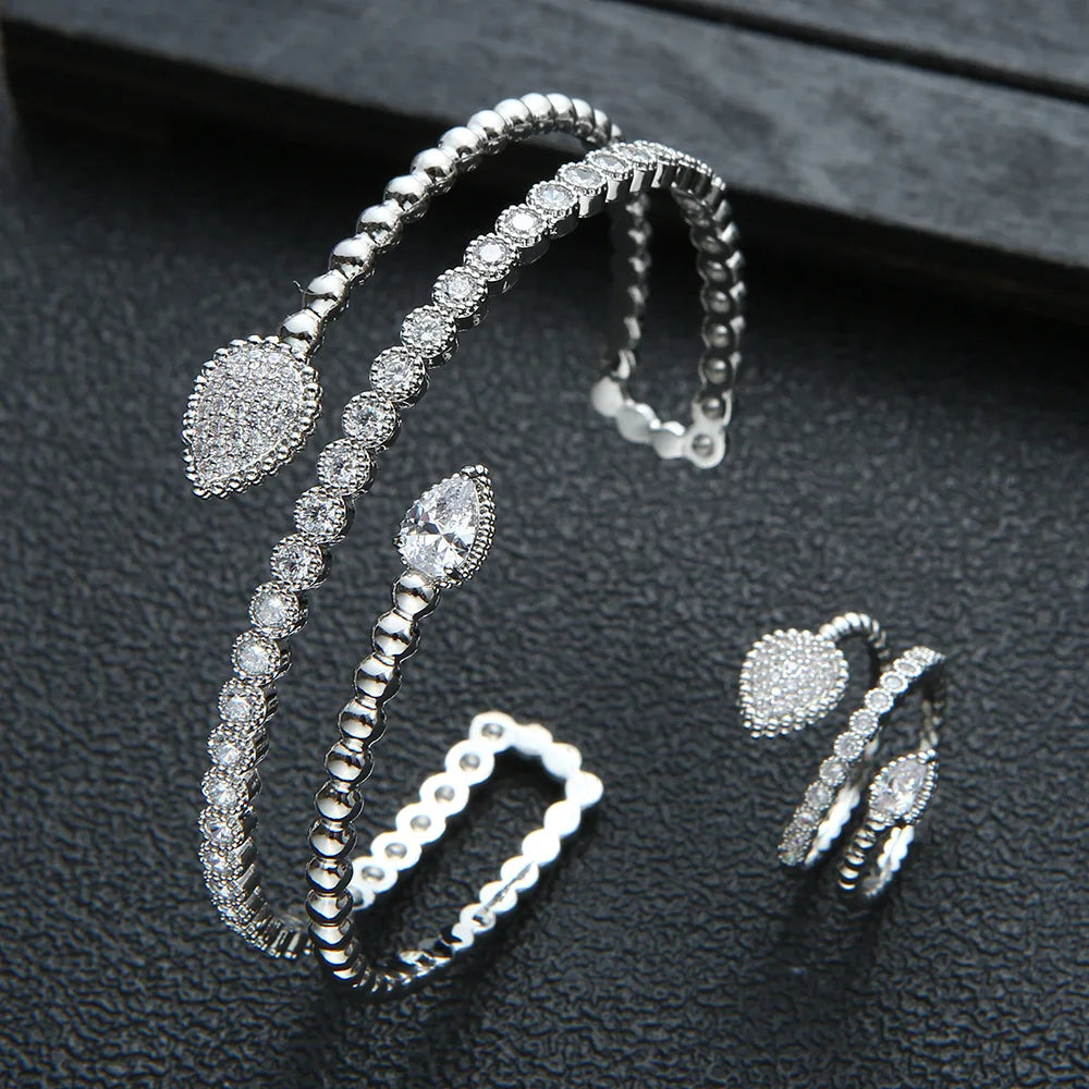 bracelet and ring set