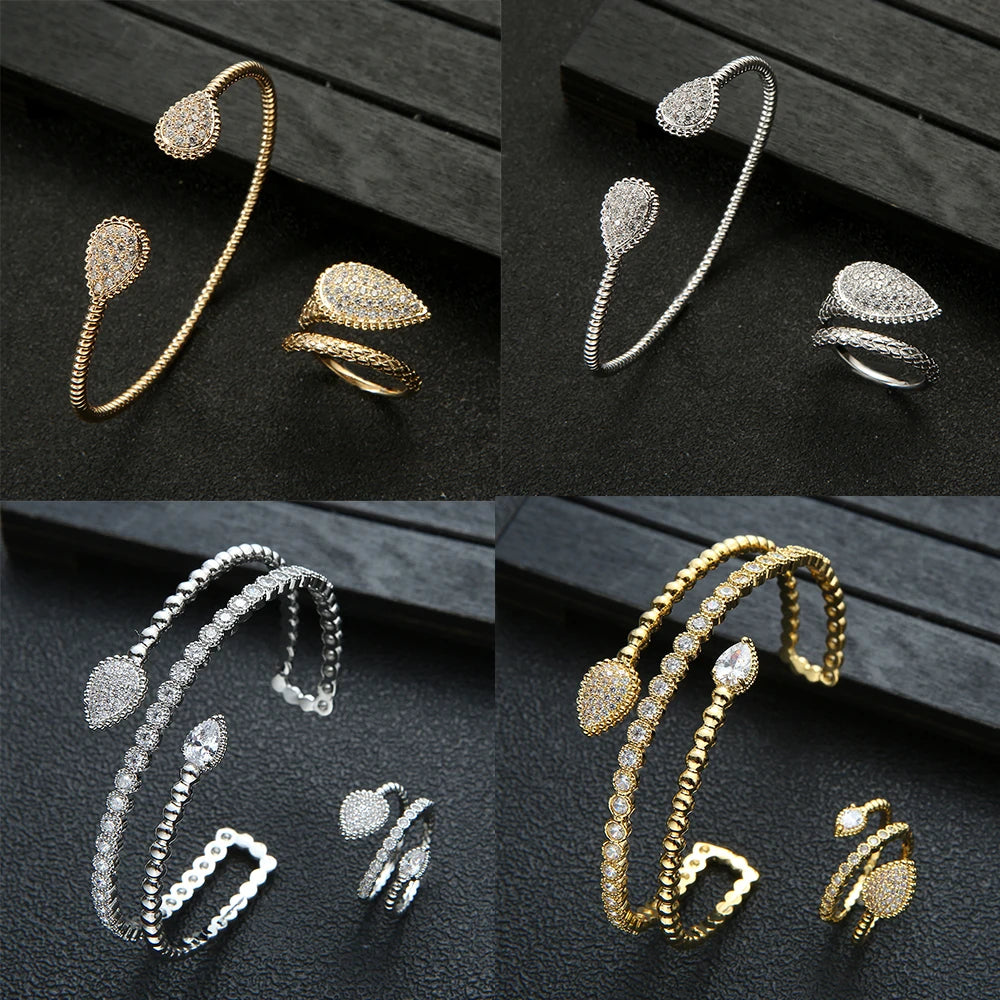 bracelet and ring set